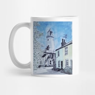 Southwold Lighthouse Watercolour Painting Mug